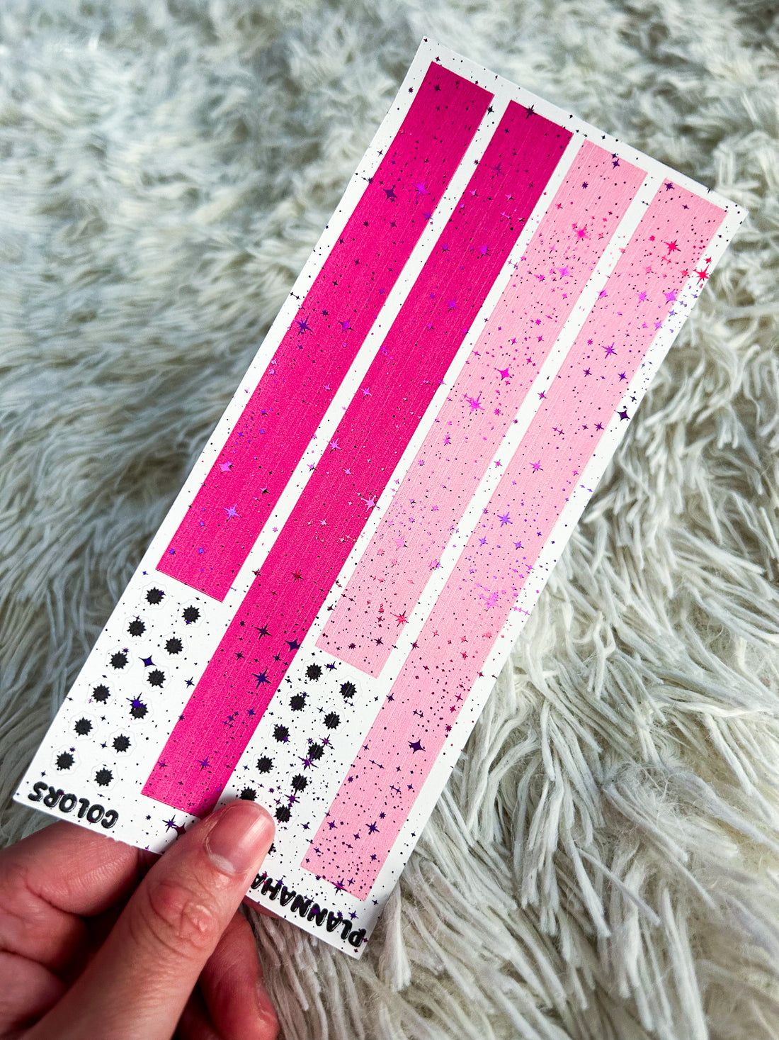 Pink | Foiled Washi