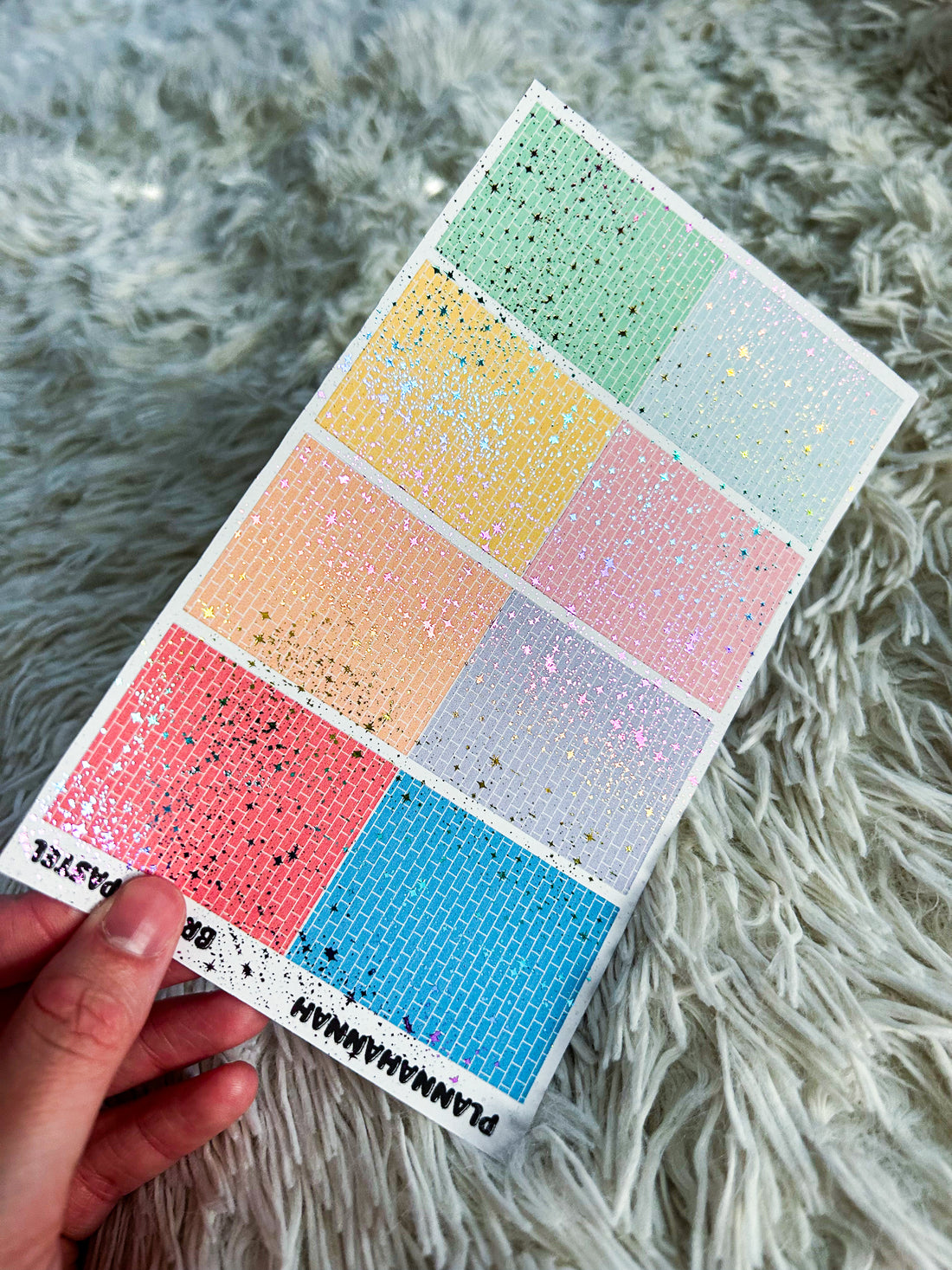 Brick - Pastel | Foiled Full Boxes