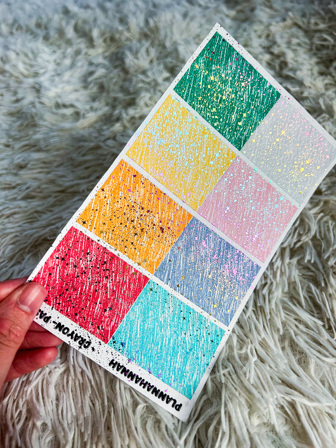 Crayon - Pastel | Foiled Full Boxes