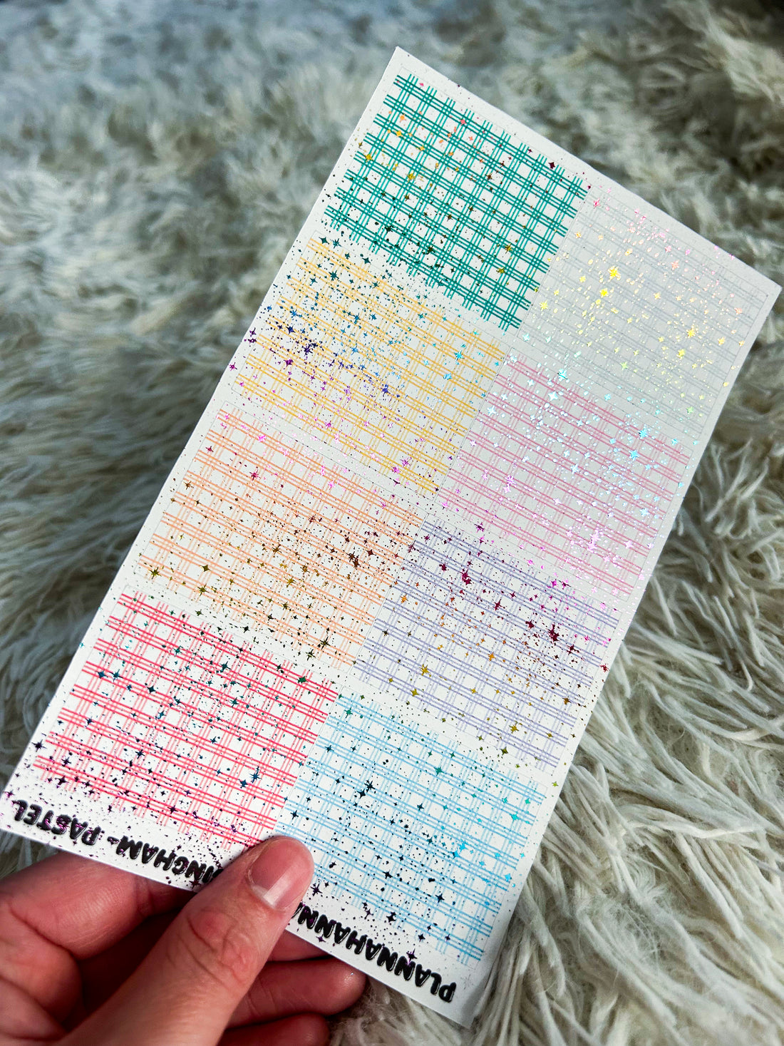 Gingham - Pastel | Foiled Full Boxes