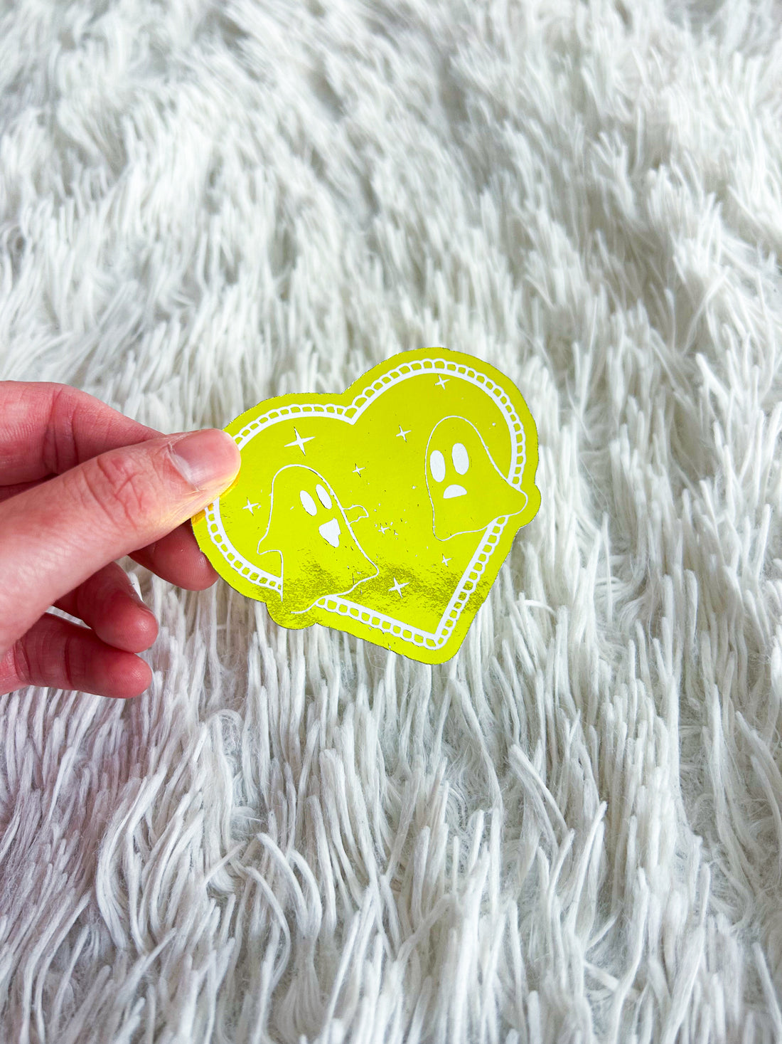 Bestie Ghosts | Halloween Foiled Die Cut Sticker *NOT WATERPROOF*