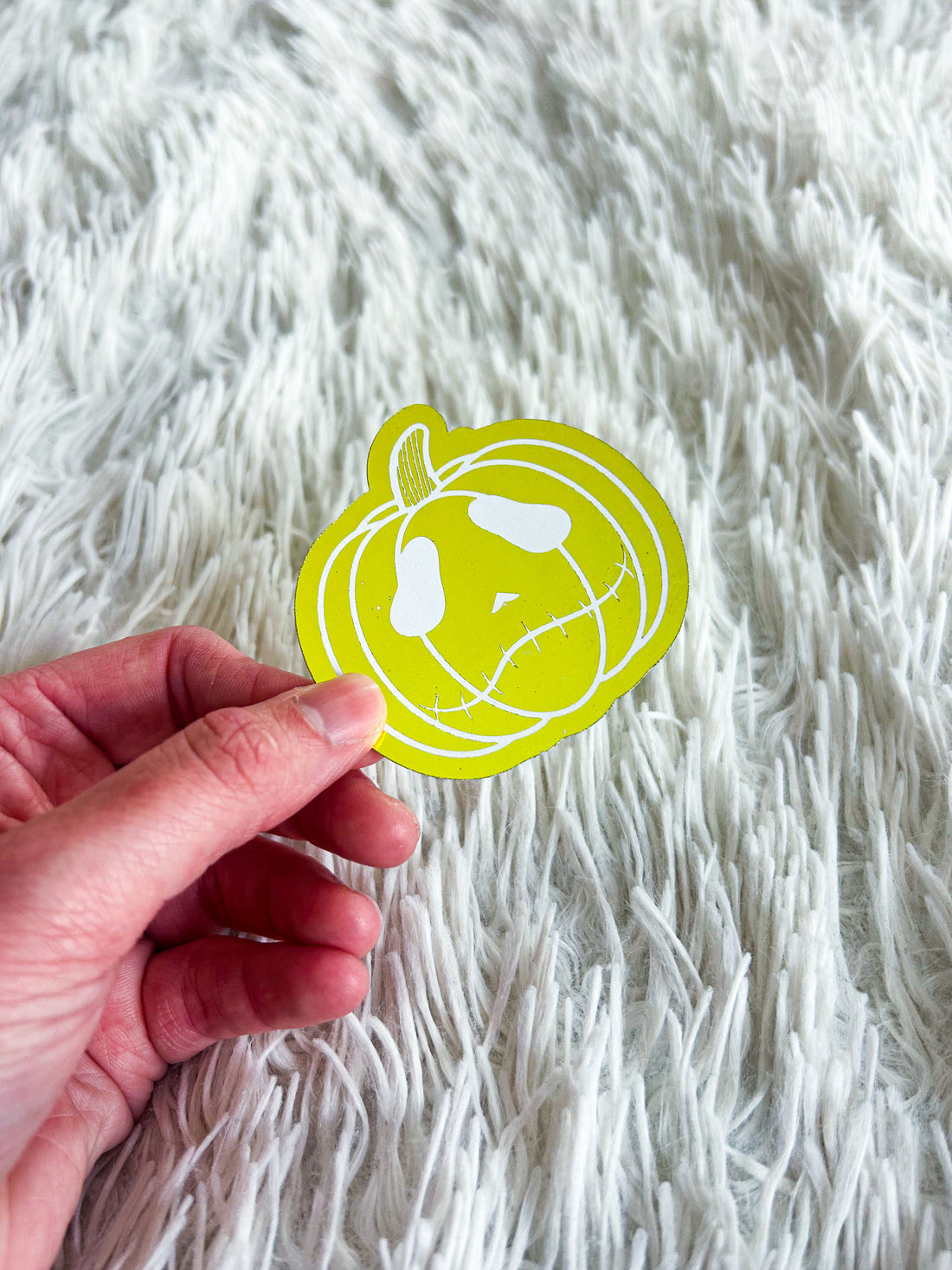 Jack Pumpkin | Halloween Foiled Die Cut Sticker *NOT WATERPROOF*