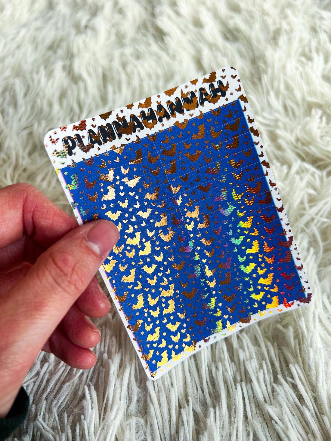Blue Purple | Foiled Halloween Headers