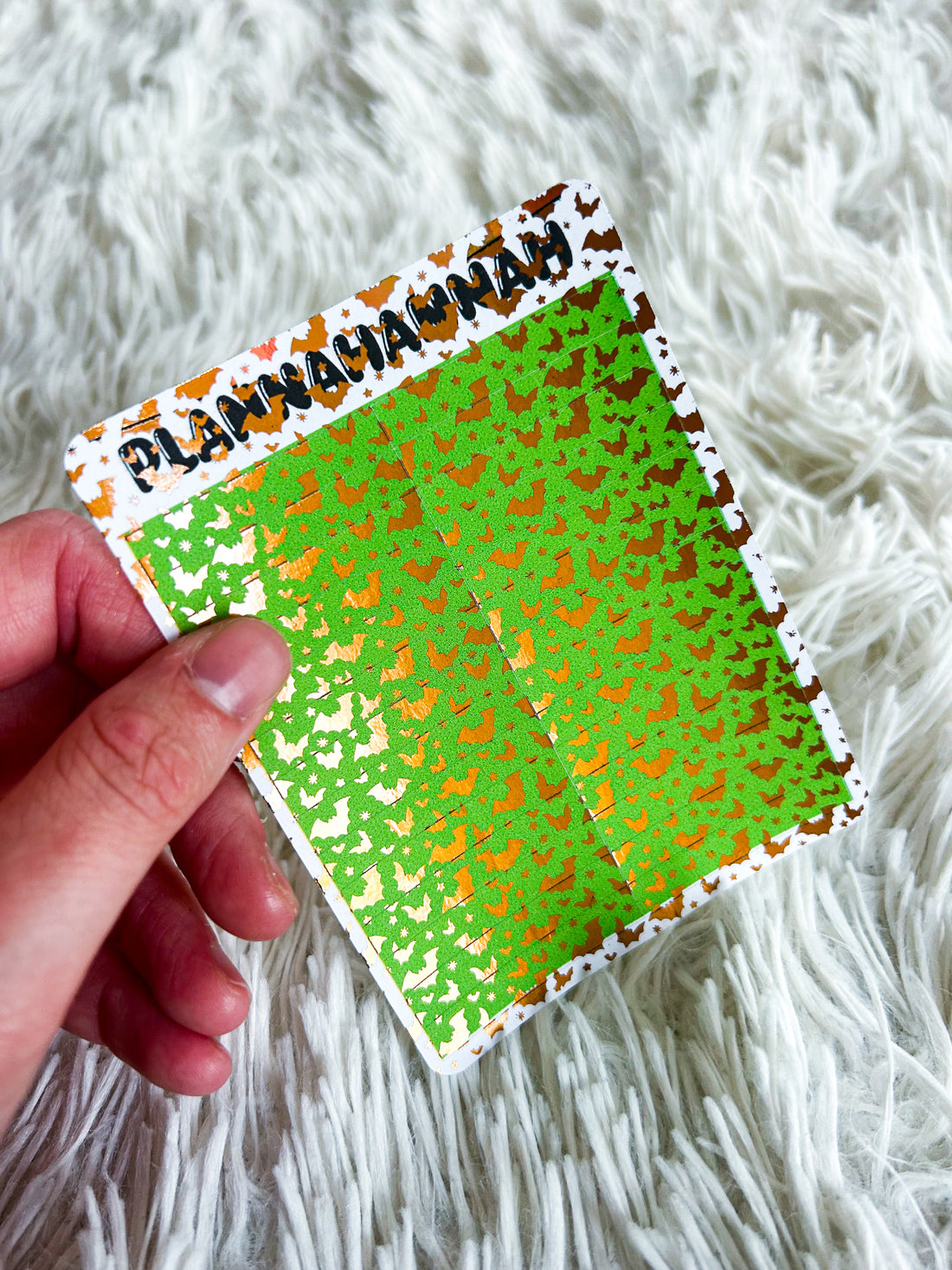 Slime | Foiled Halloween Headers