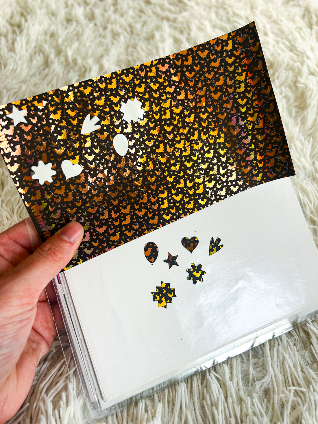 Small Shapes | Halloween Foiled Journal Deco