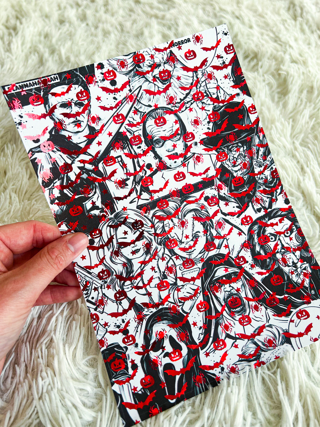 Horror | Halloween Foiled A5 Paper
