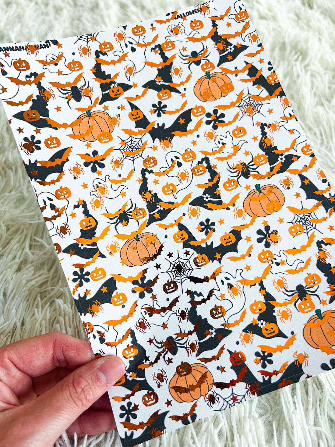 Halloween | Halloween Foiled A5 Paper