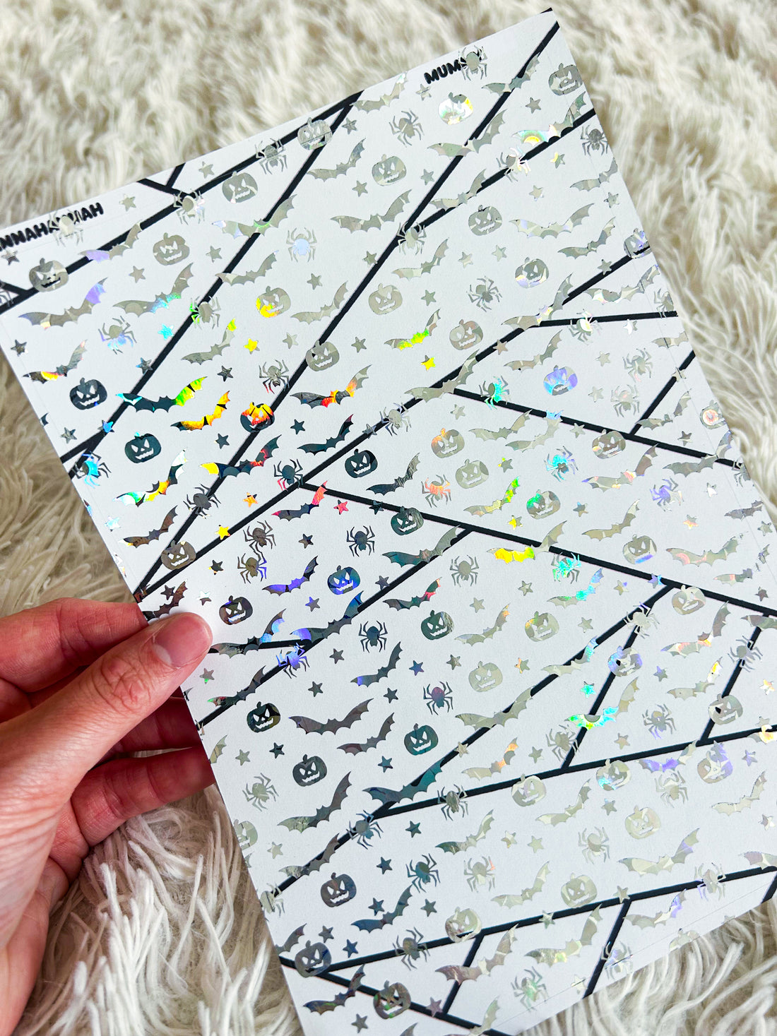 Mummy | Halloween Foiled A5 Paper