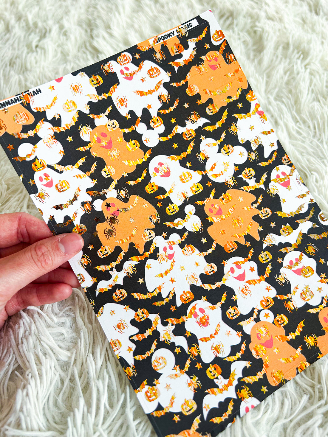 Spooky Magic | Halloween Foiled A5 Paper