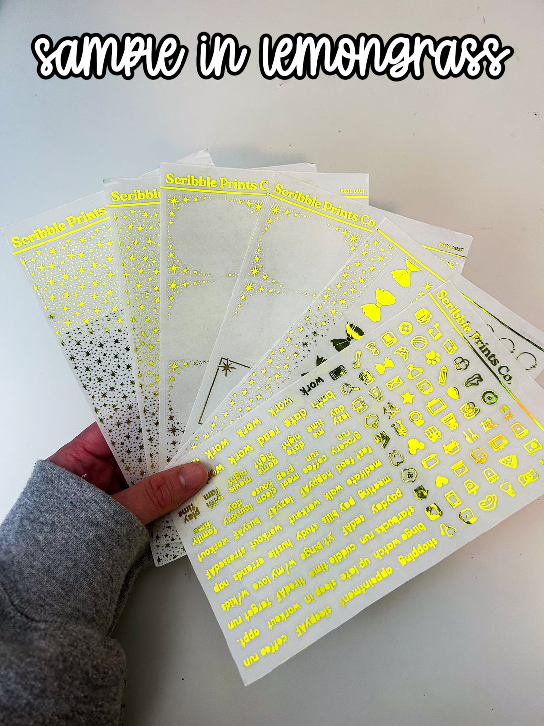 Pixie Dust | SPC X PH Collab Foiled Sticker Bundle