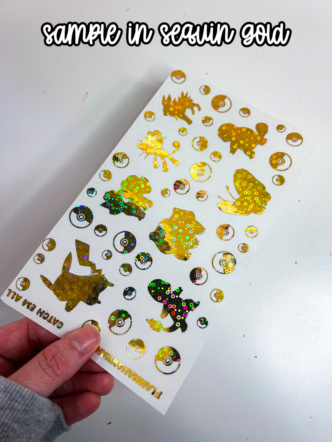 Catch 'em All | Foiled Journal Deco