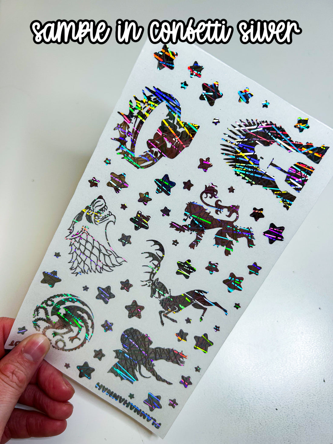 GOT | Foiled Journal Deco