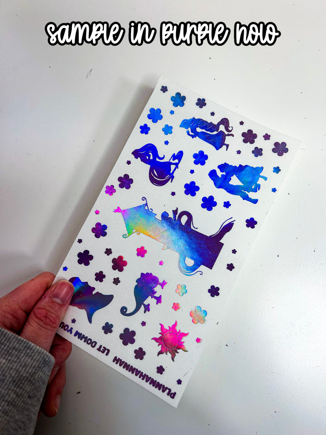 Let Down Your Hair | Foiled Journal Deco