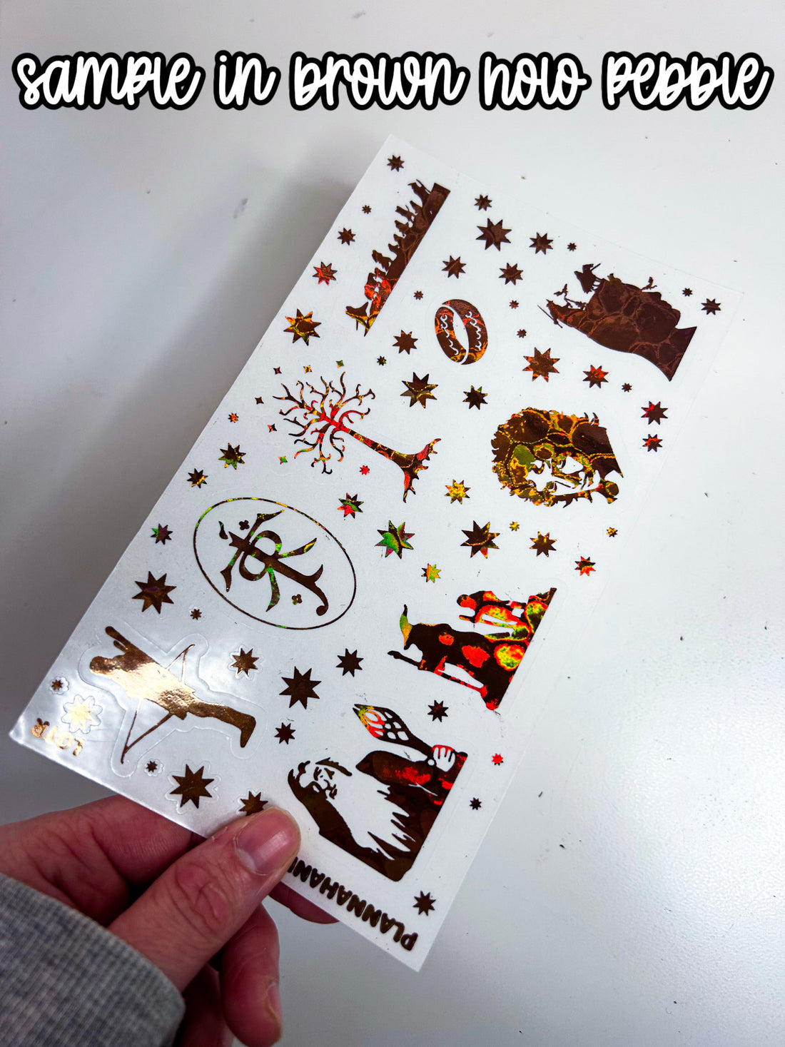 LOTR | Foiled Journal Deco