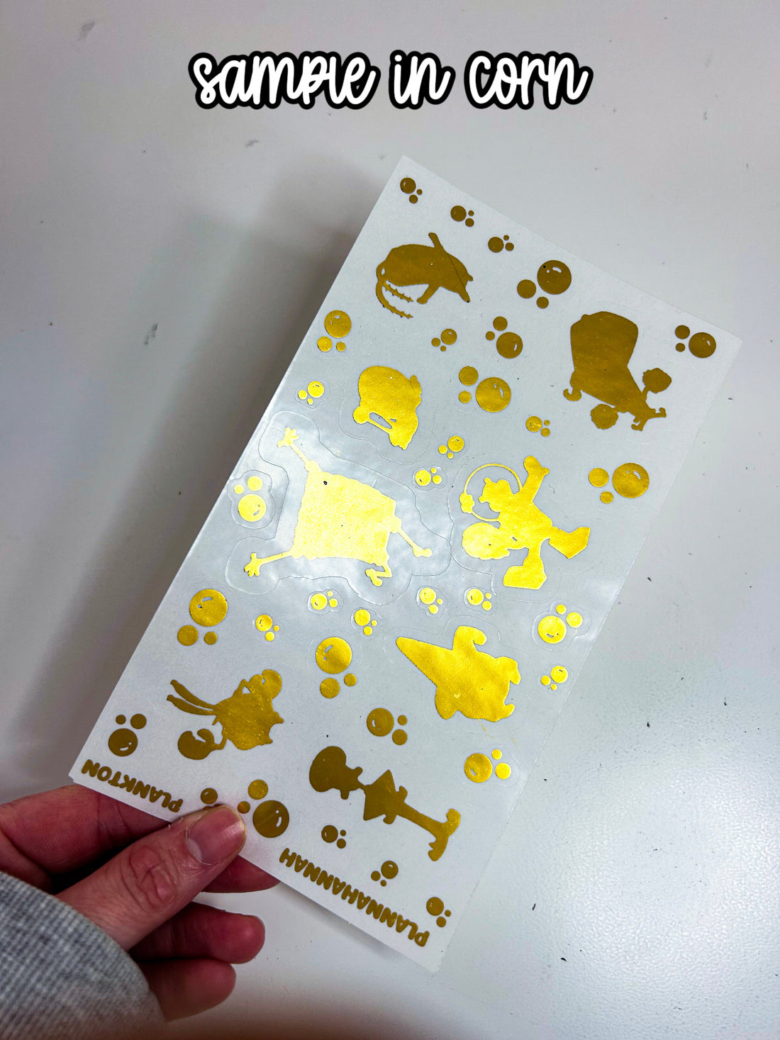 Plankton | Foiled Journal Deco