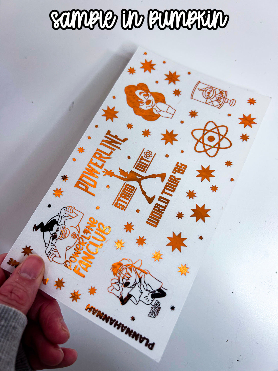 Powerline | Foiled Journal Deco