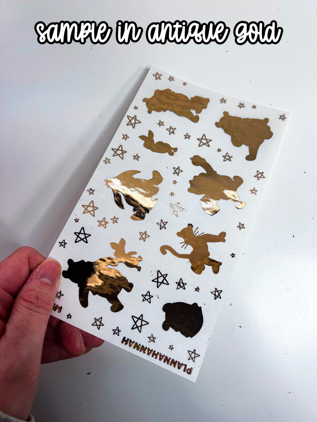 Winnie | Foiled Journal Deco