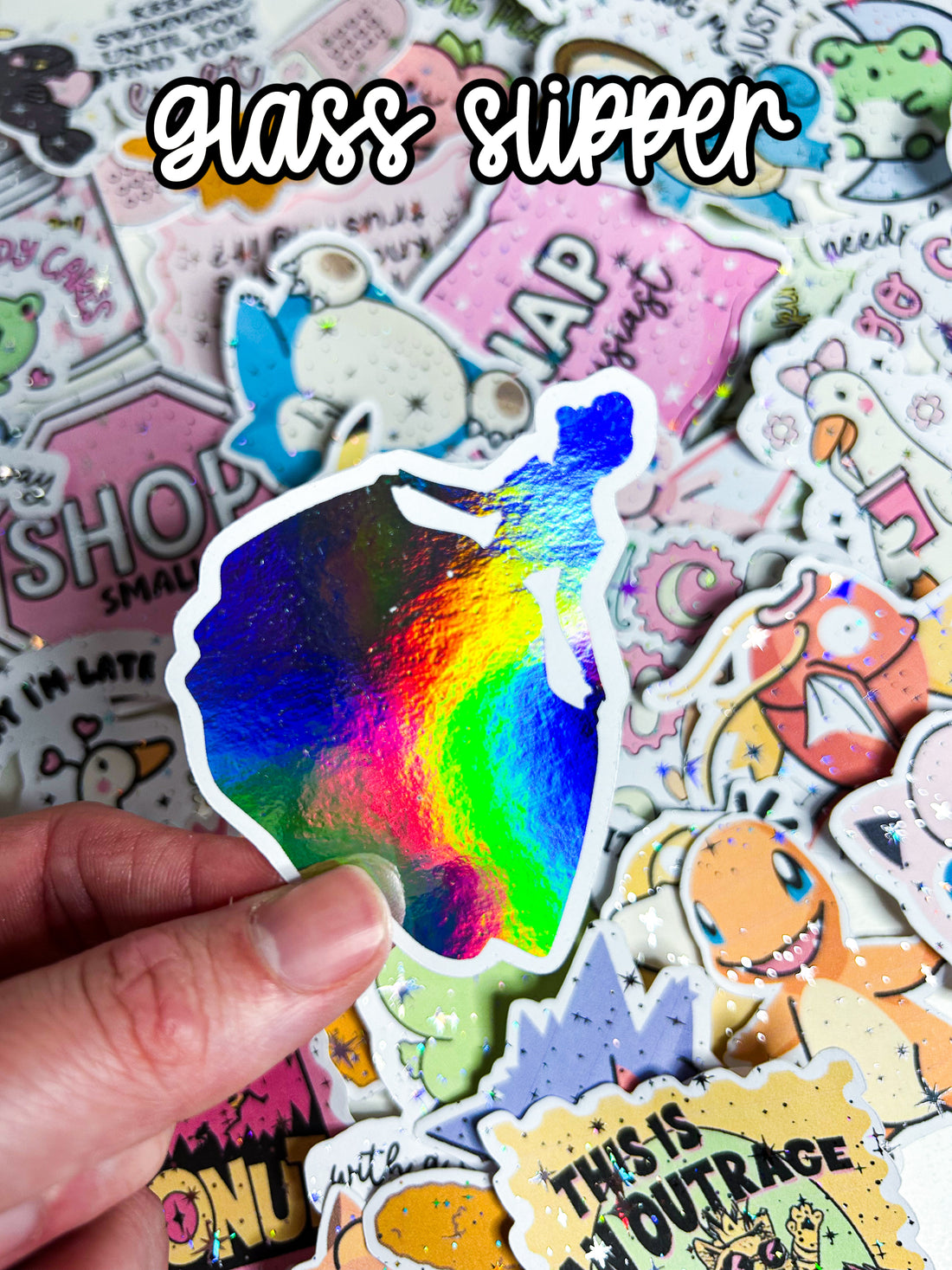 Princess | Foiled Die Cut Sticker *NOT WATERPROOF*