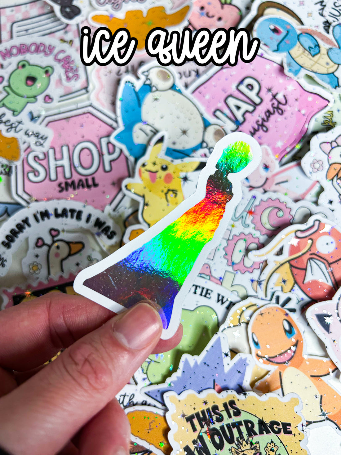 Princess | Foiled Die Cut Sticker *NOT WATERPROOF*