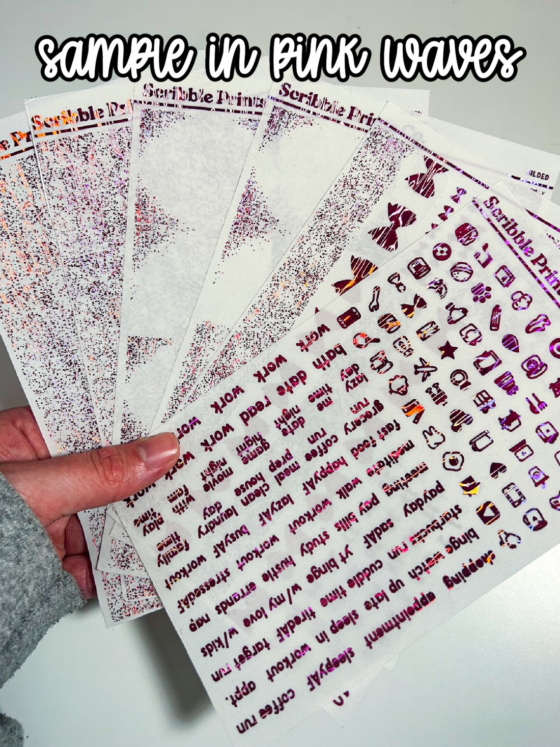 Gilded | SPC X PH Collab Foiled Sticker Bundle