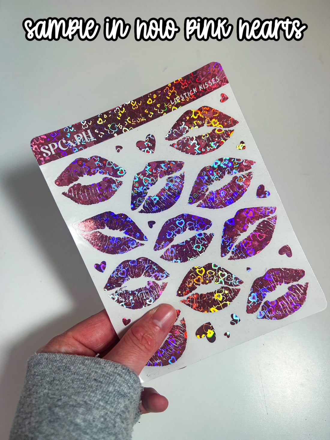 Lipstick Kisses | SPC X PH Collab Foiled Journal Deco
