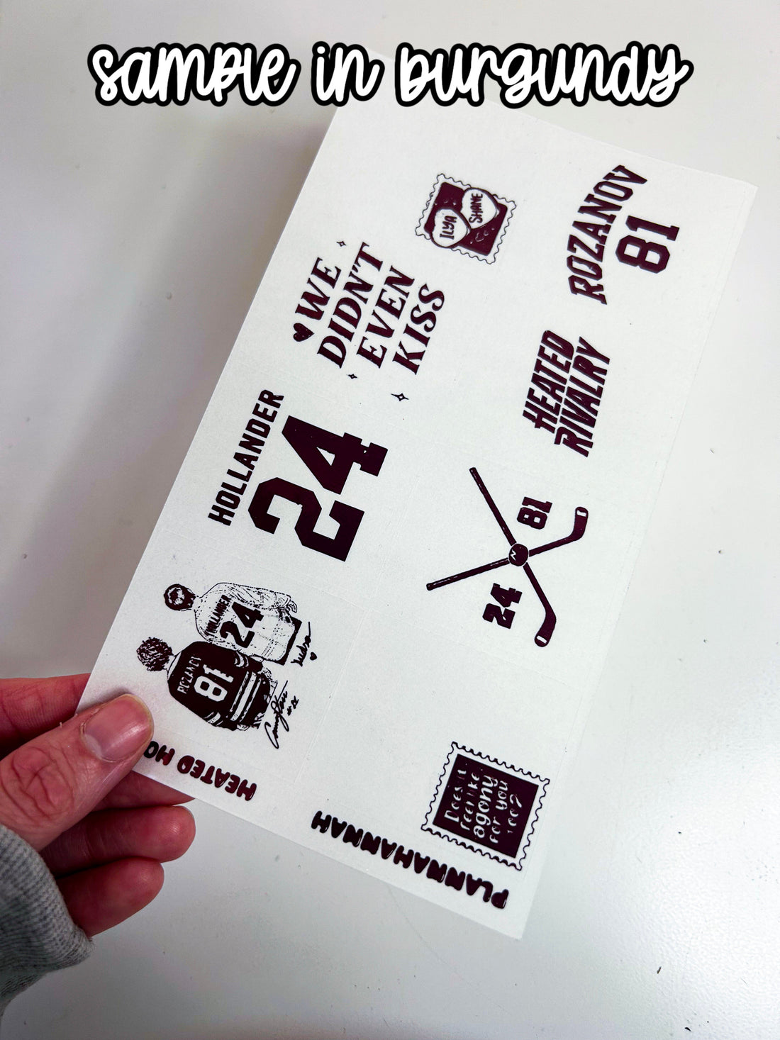 Heated Hockey | Foiled Fandom Overlay