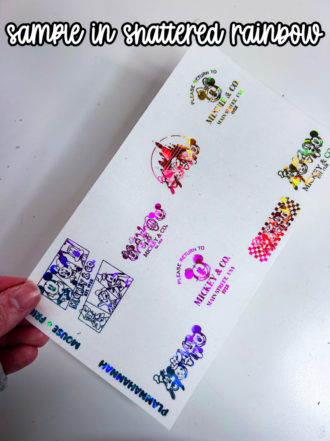 Mouse & Friends | Foiled Fandom Overlay