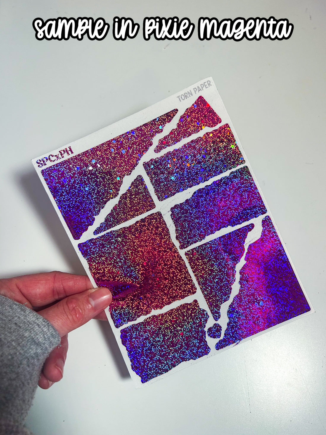 Ripped Paper | SPC X PH Collab Foiled Journal Deco