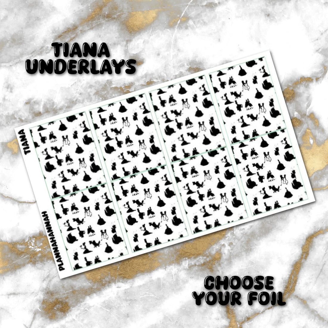 Tiana | Foiled Underlay