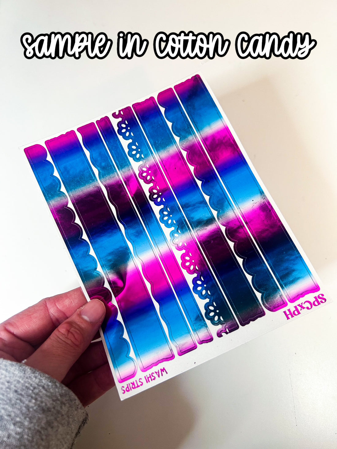 Washi Strips | SPC X PH Collab Foiled Journal Deco